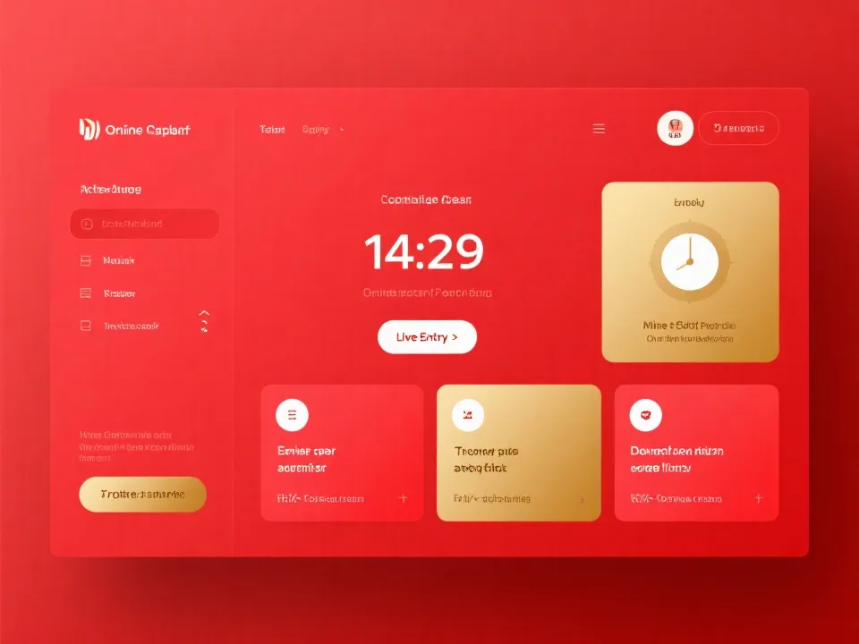 直播入口資訊示意